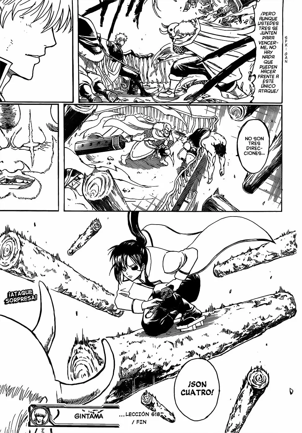 Gintama capítulo 618, página 18