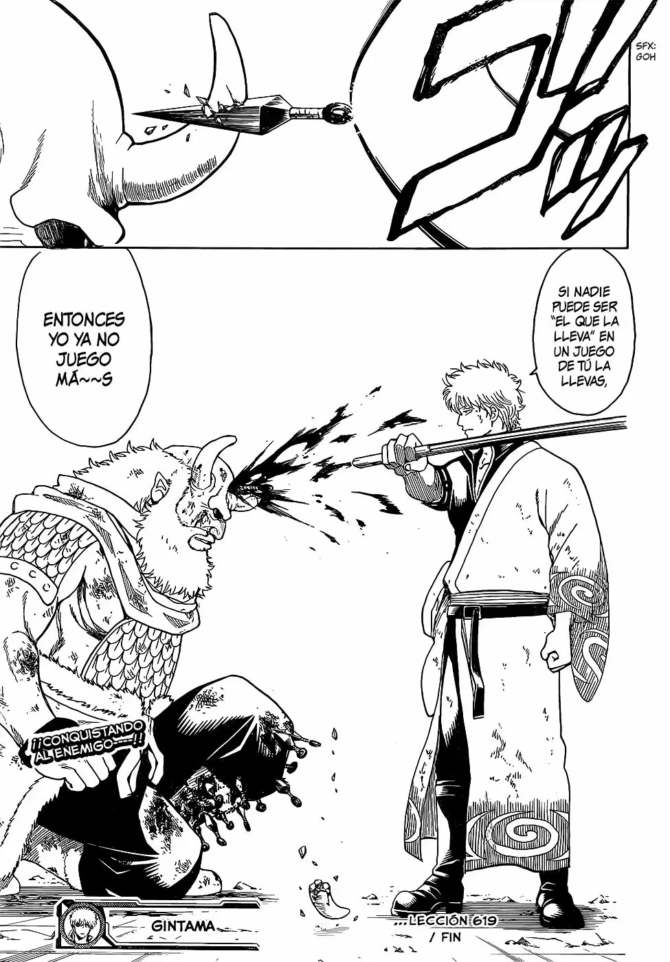 Gintama capítulo 619, página 19