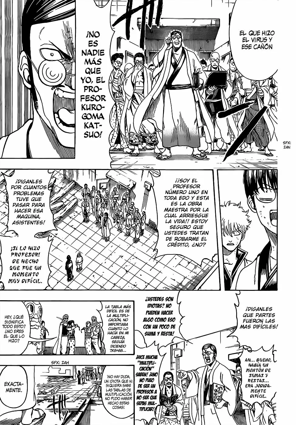 Gintama capítulo 621, página 9