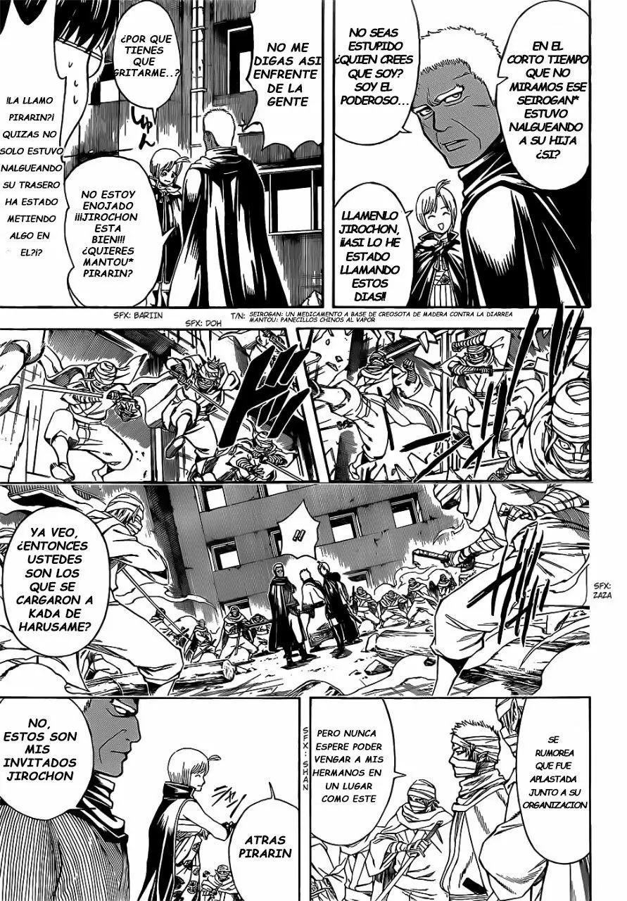 Gintama capítulo 622, página 14