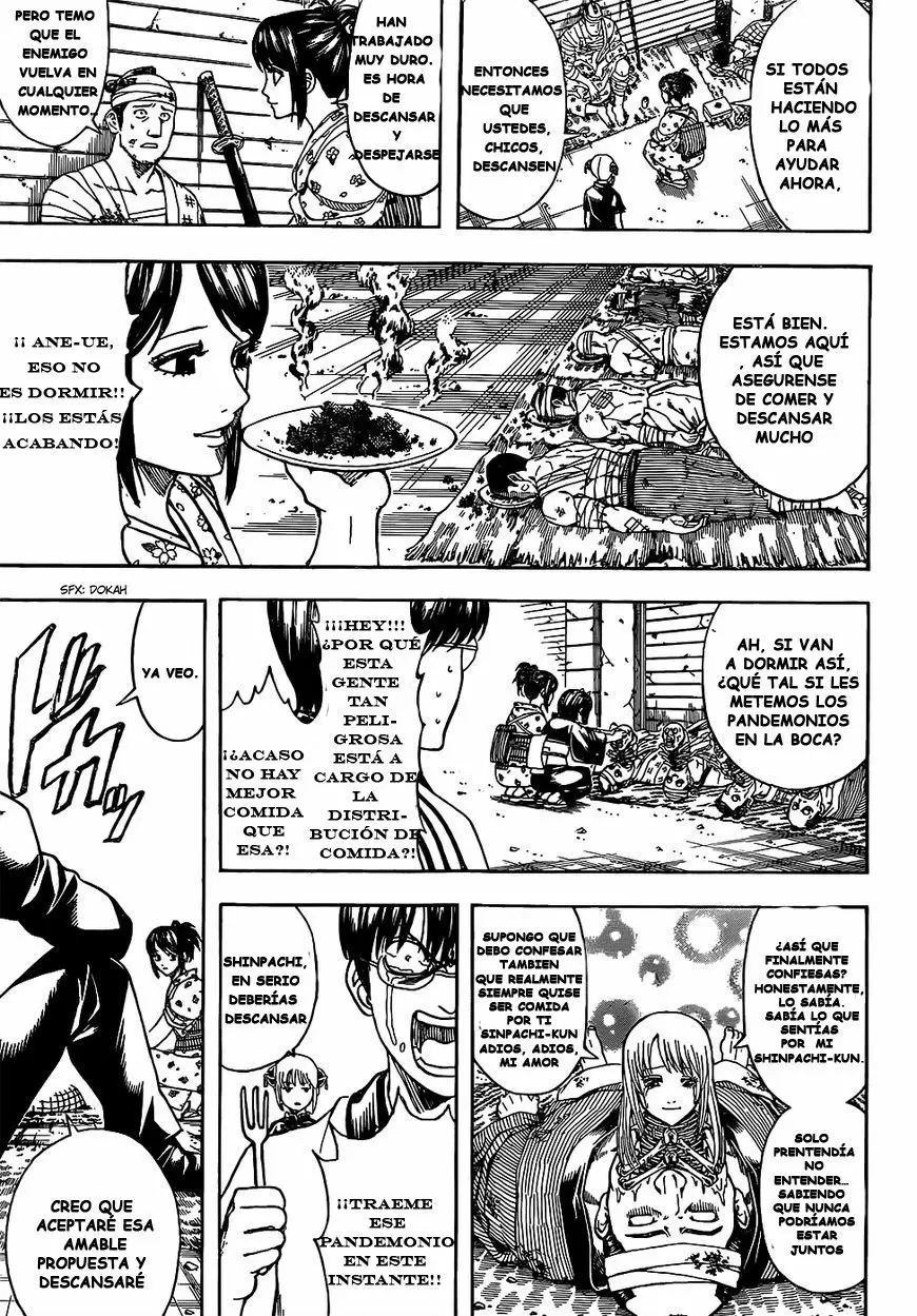 Gintama capítulo 627, página 16
