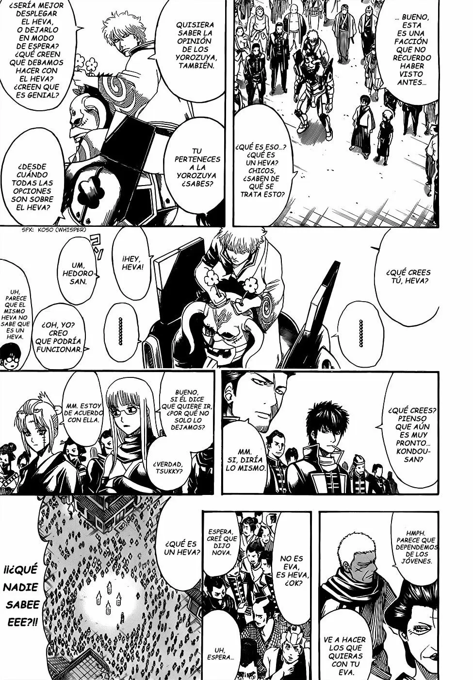 Gintama capítulo 628, página 8
