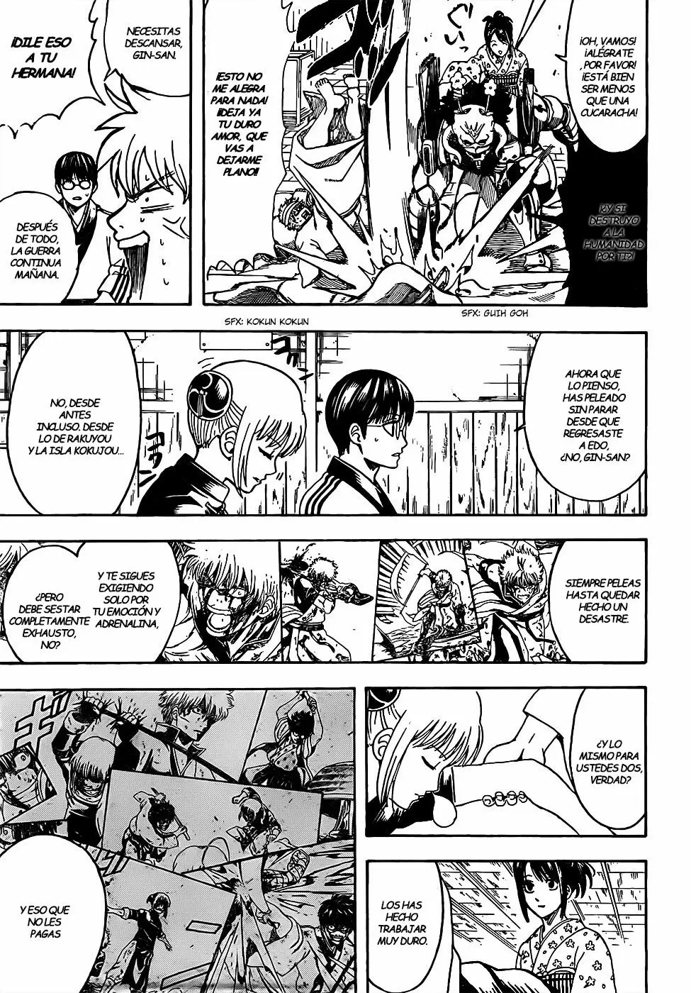 Gintama capítulo 628, página 14