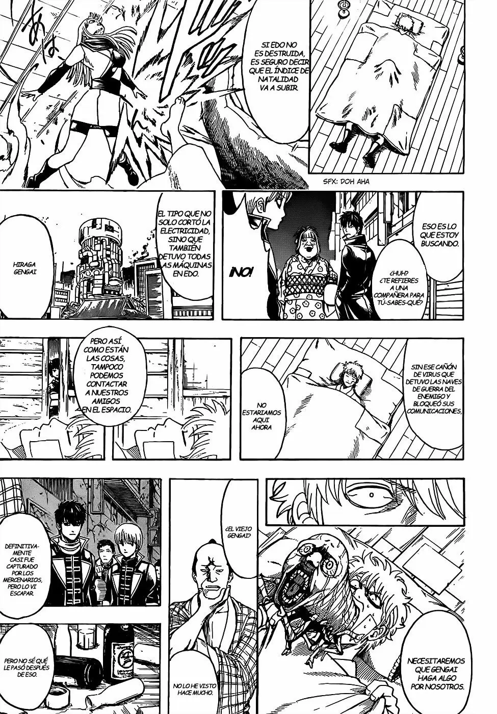 Gintama capítulo 628, página 18