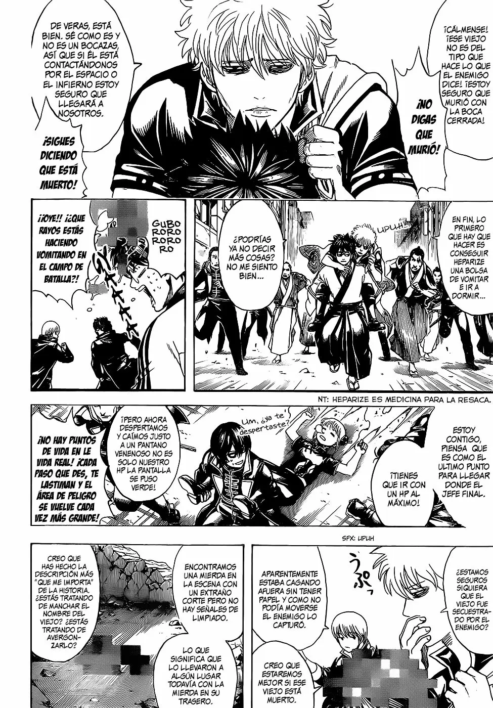 Gintama capítulo 629, página 14