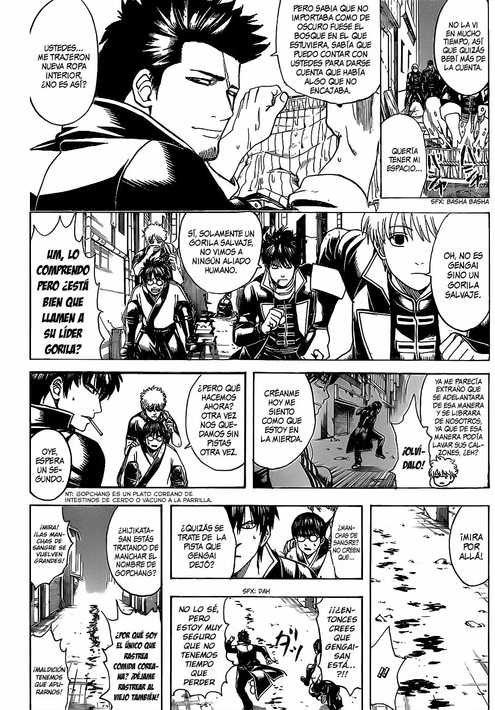 Gintama capítulo 629, página 16