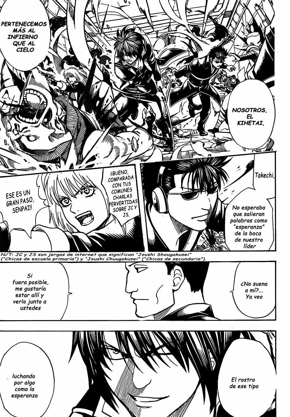 Gintama capítulo 639, página 8