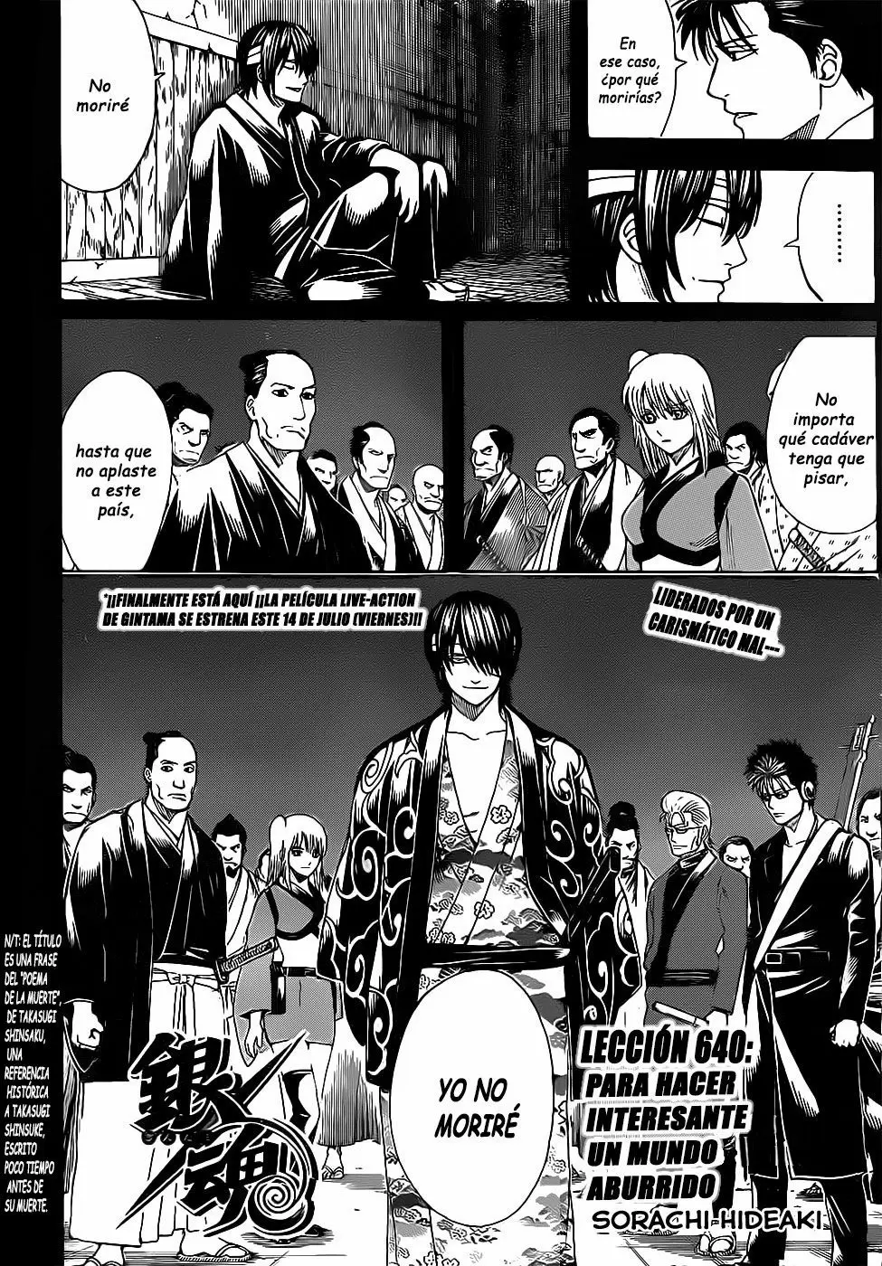 Gintama capítulo 640, página 4