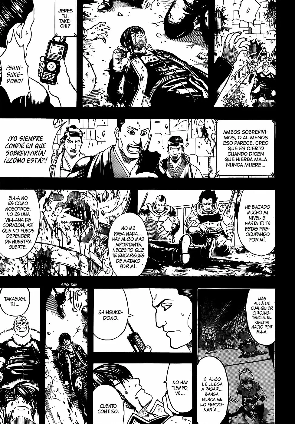 Gintama capítulo 647, página 9