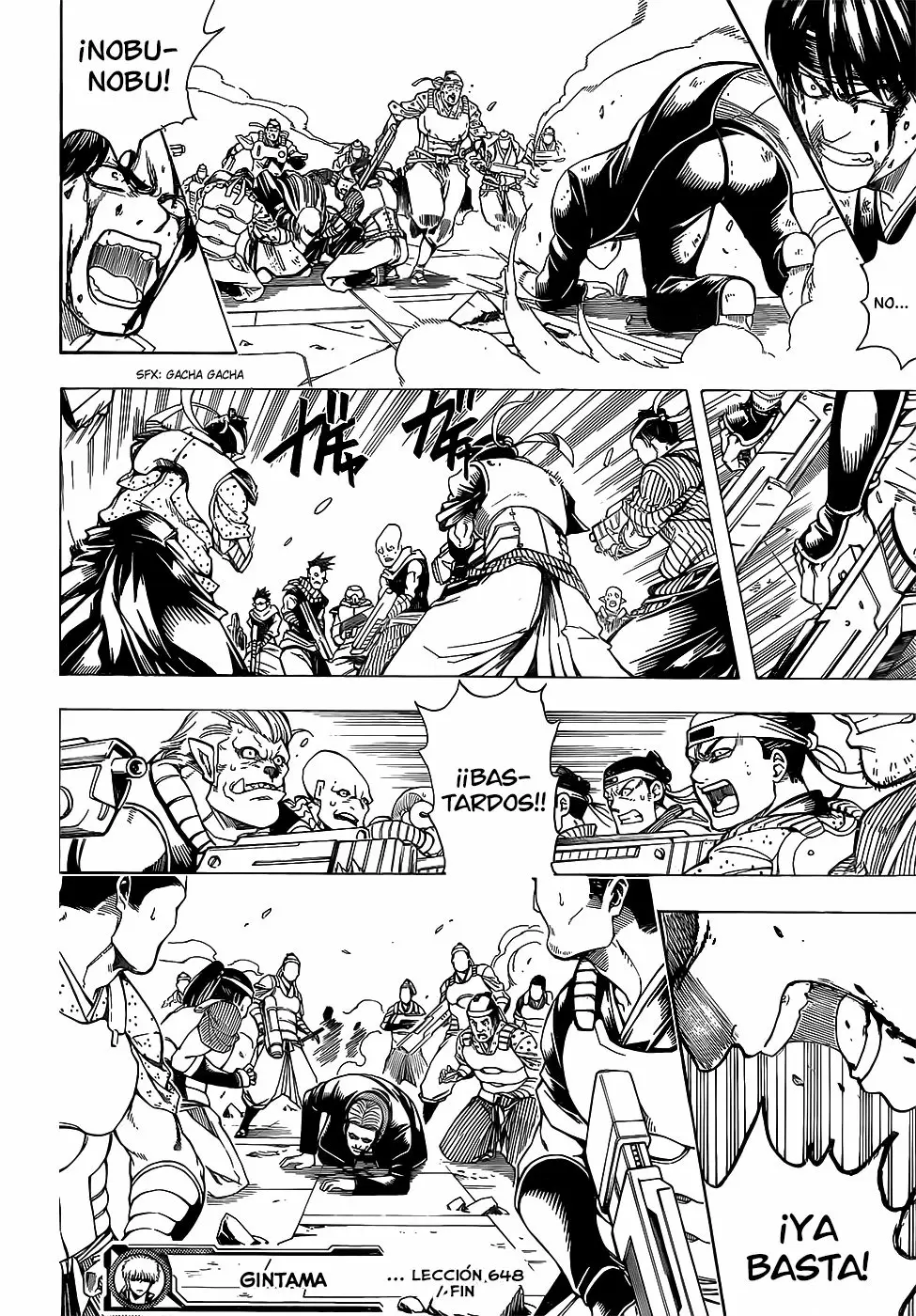 Gintama capítulo 648, página 20