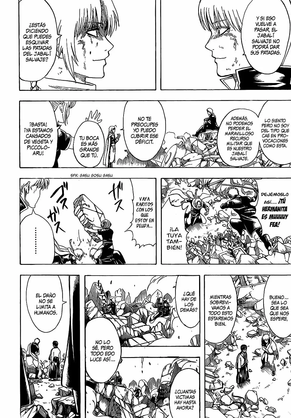 Gintama capítulo 650, página 6