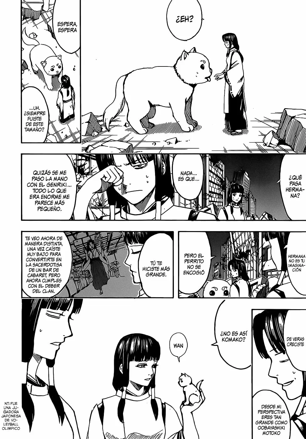 Gintama capítulo 654, página 8