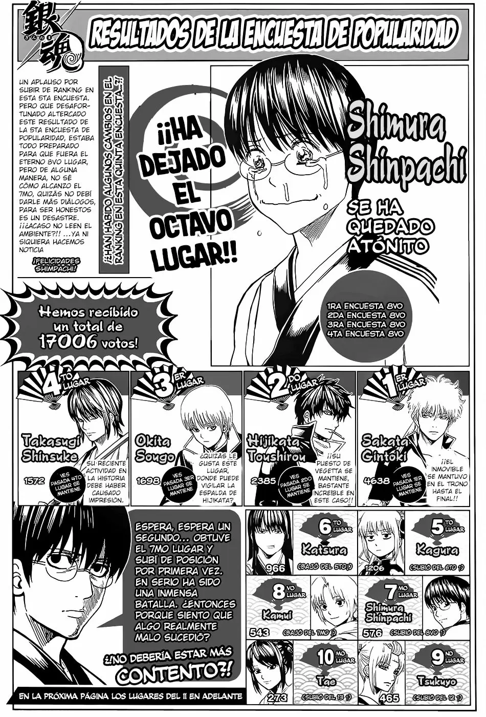 Gintama capítulo 657, página 21