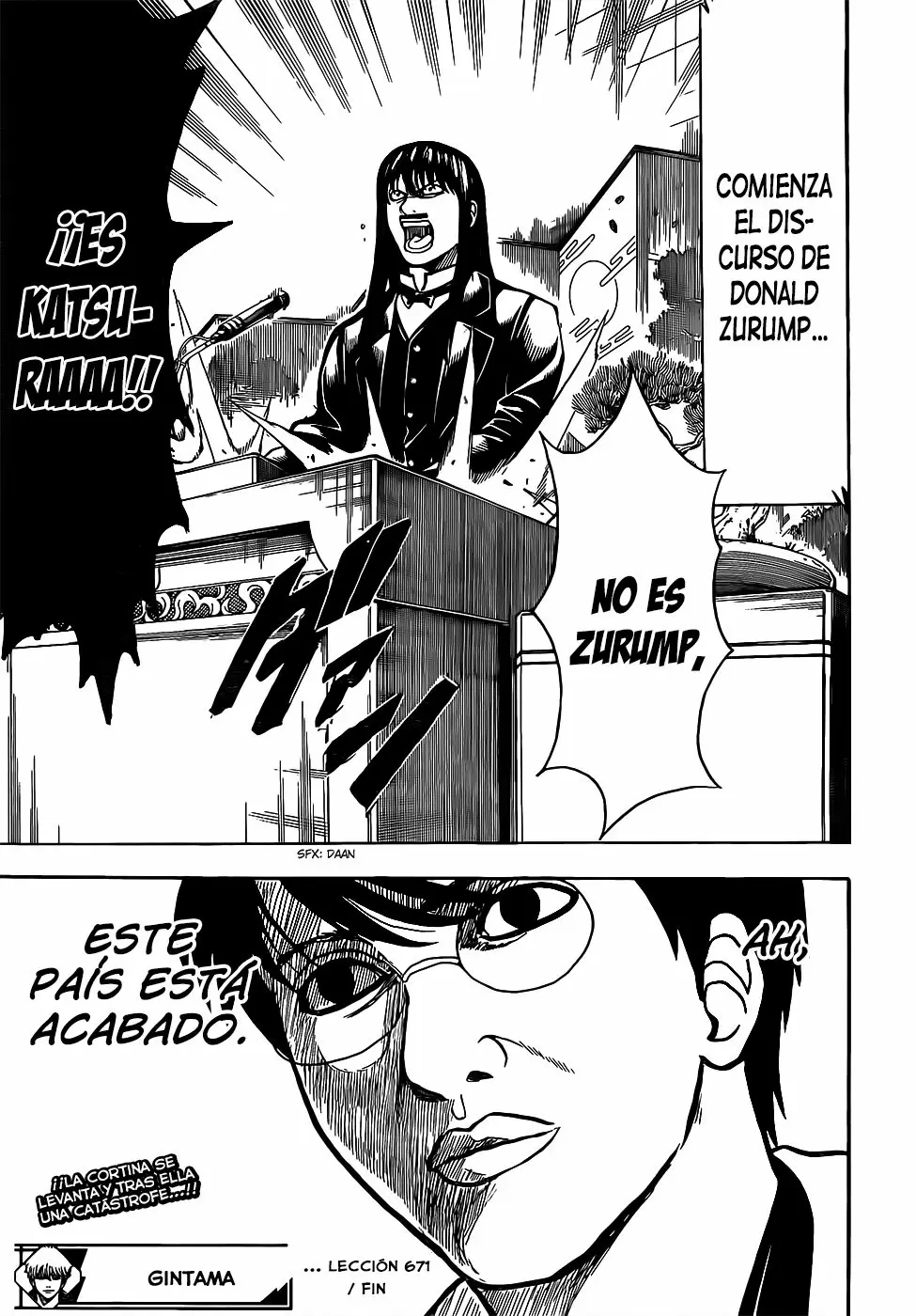 Gintama capítulo 671, página 21