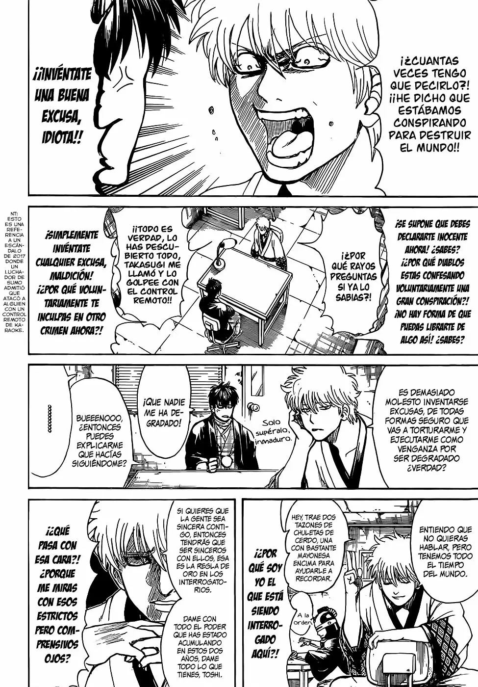 Gintama capítulo 673, página 16