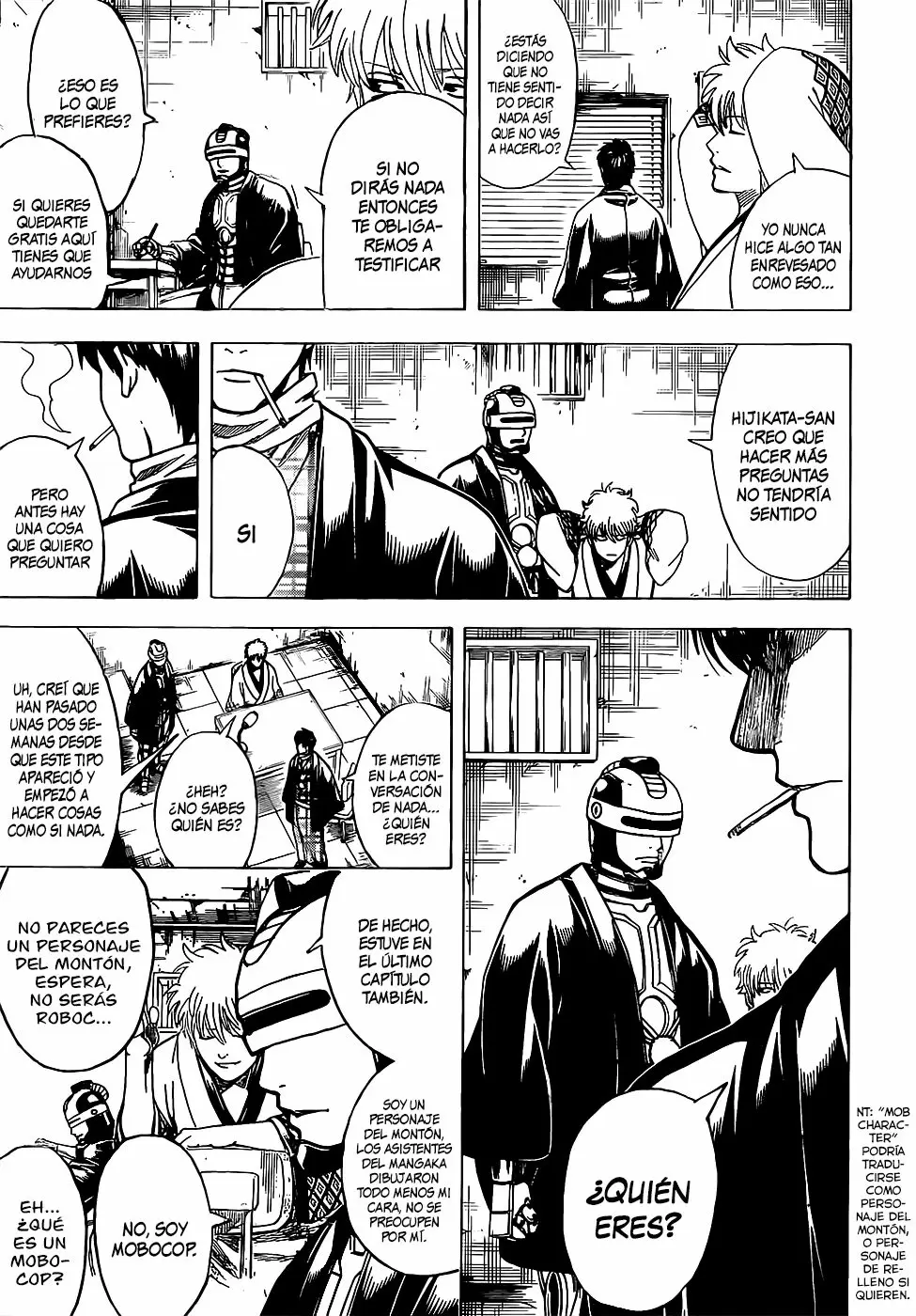 Gintama capítulo 674, página 9