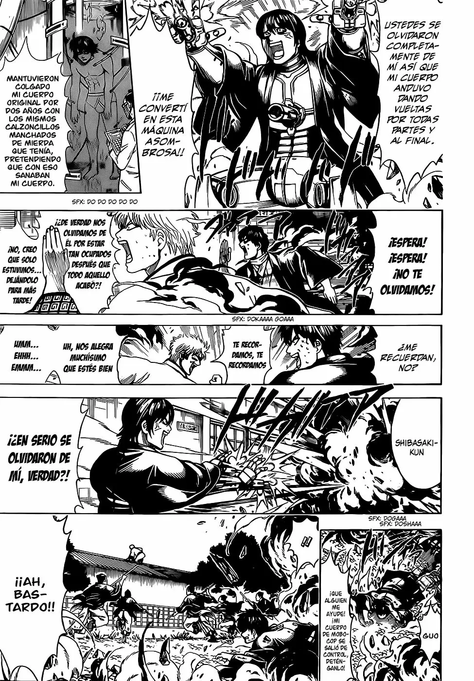 Gintama capítulo 674, página 15