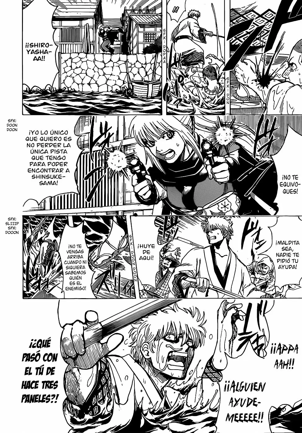 Gintama capítulo 676, página 8