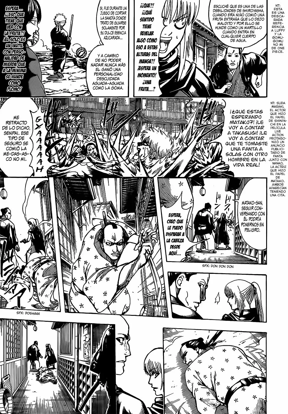 Gintama capítulo 676, página 9