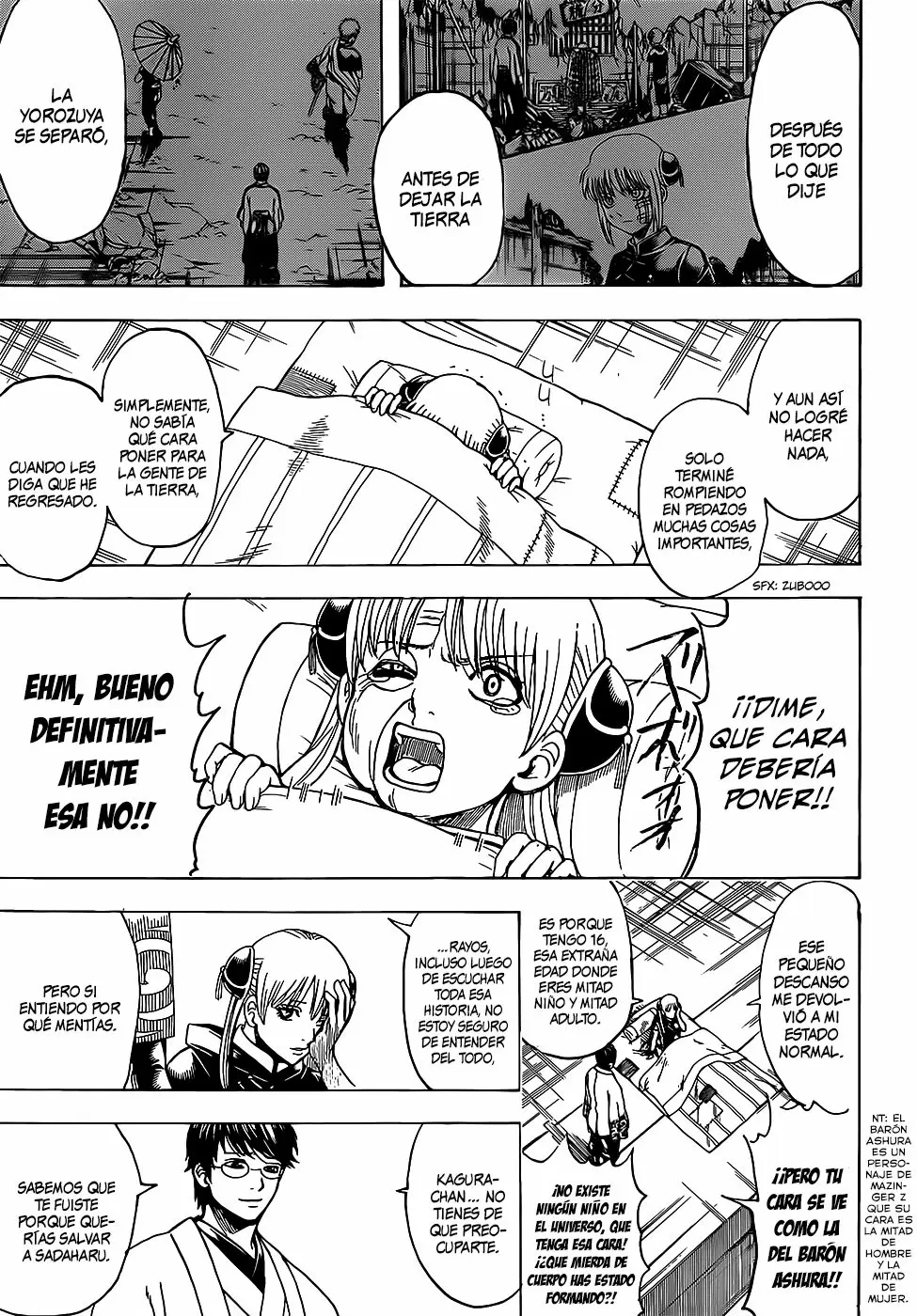 Gintama capítulo 678, página 15