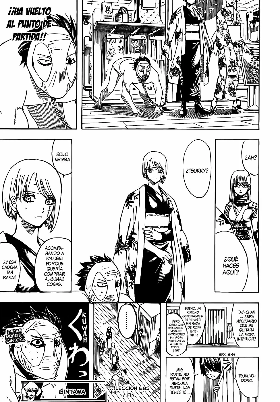 Gintama capítulo 685, página 21