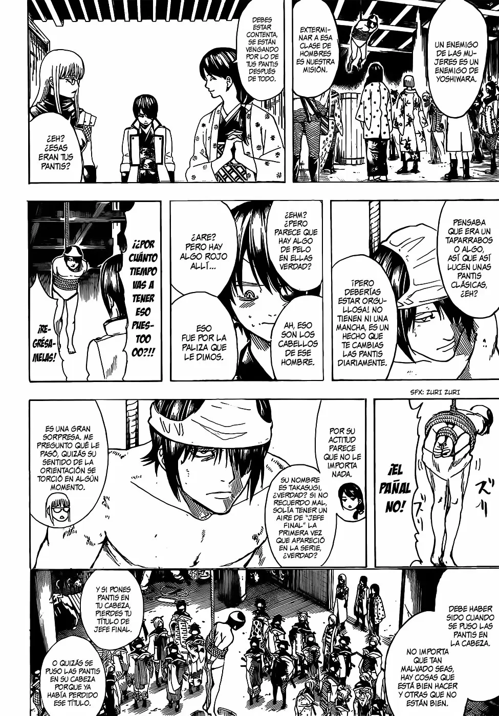 Gintama capítulo 686, página 8