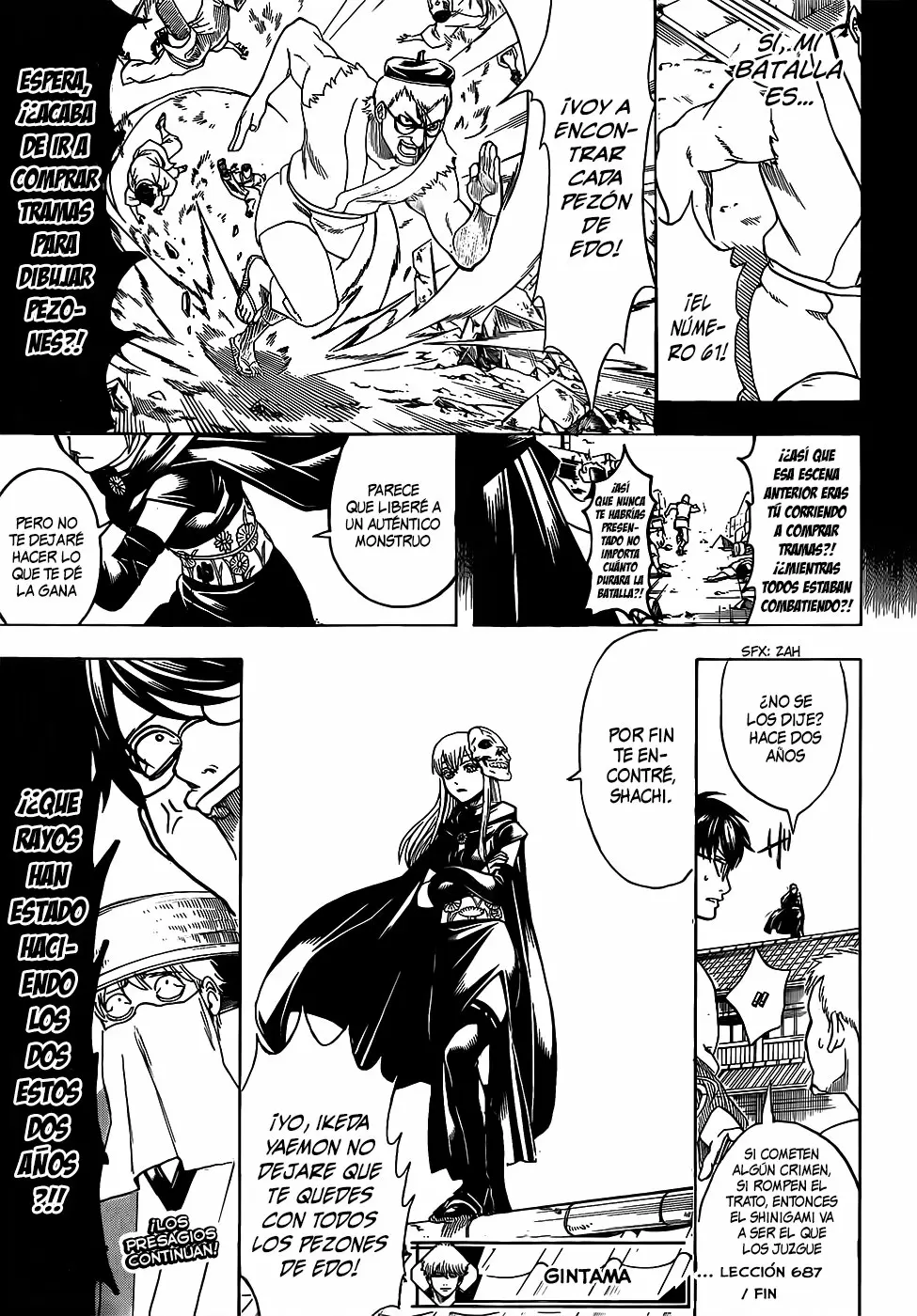 Gintama capítulo 687, página 19