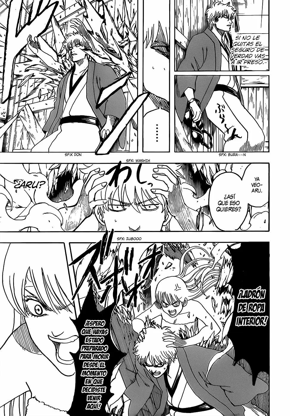 Gintama capítulo 689, página 7