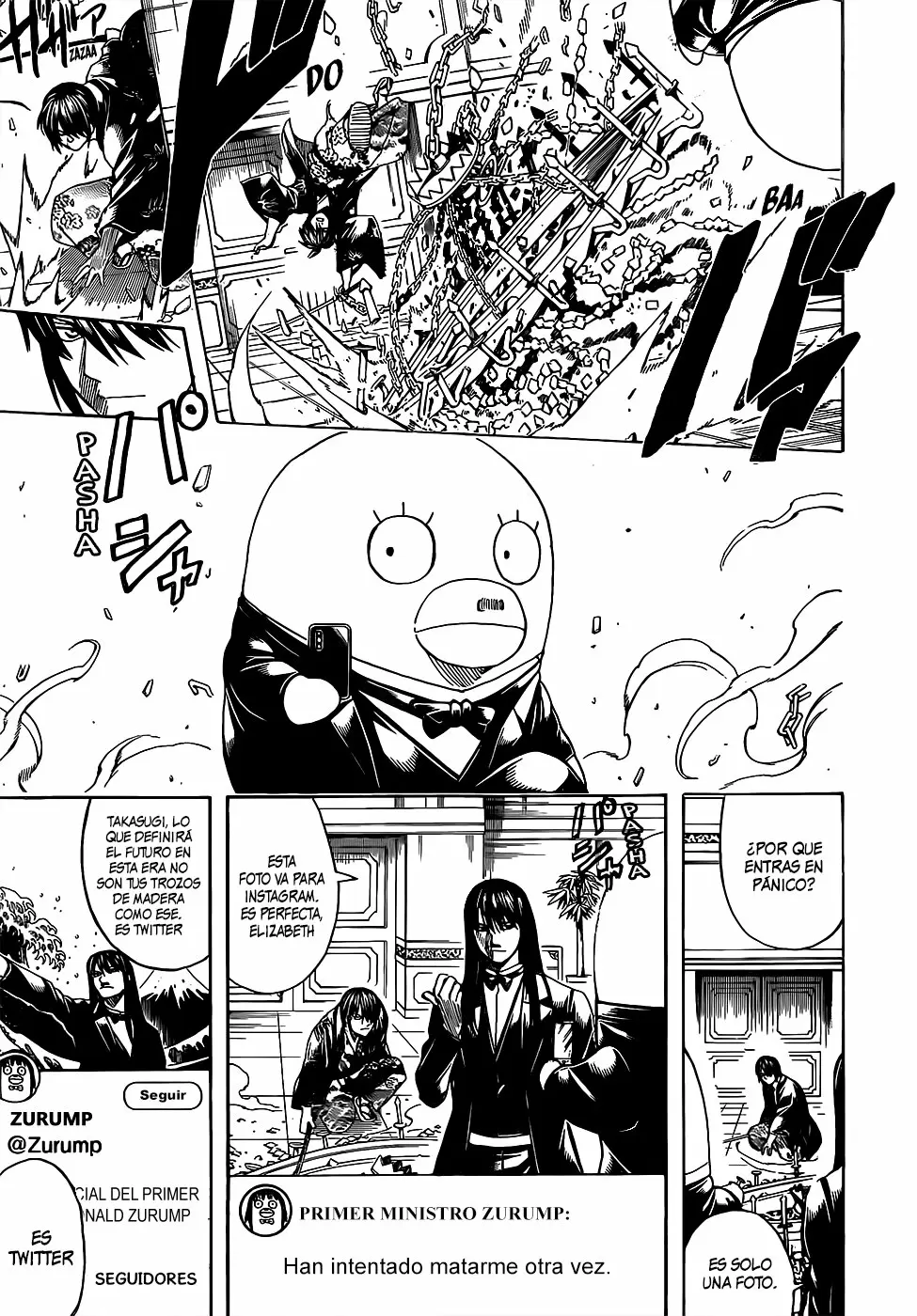 Gintama capítulo 689, página 11