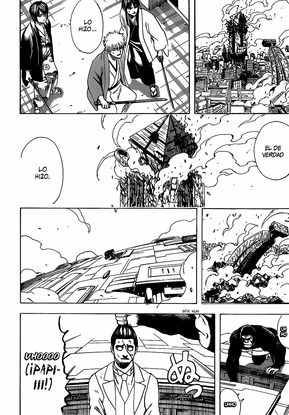 Gintama capítulo 695, página 16