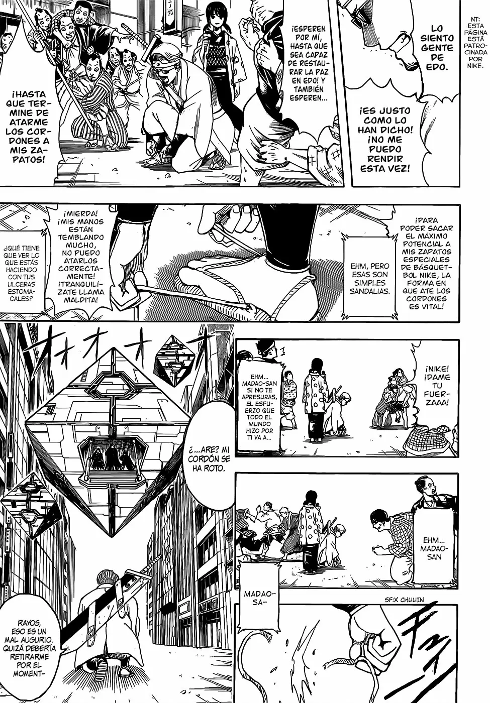 Gintama capítulo 696, página 7
