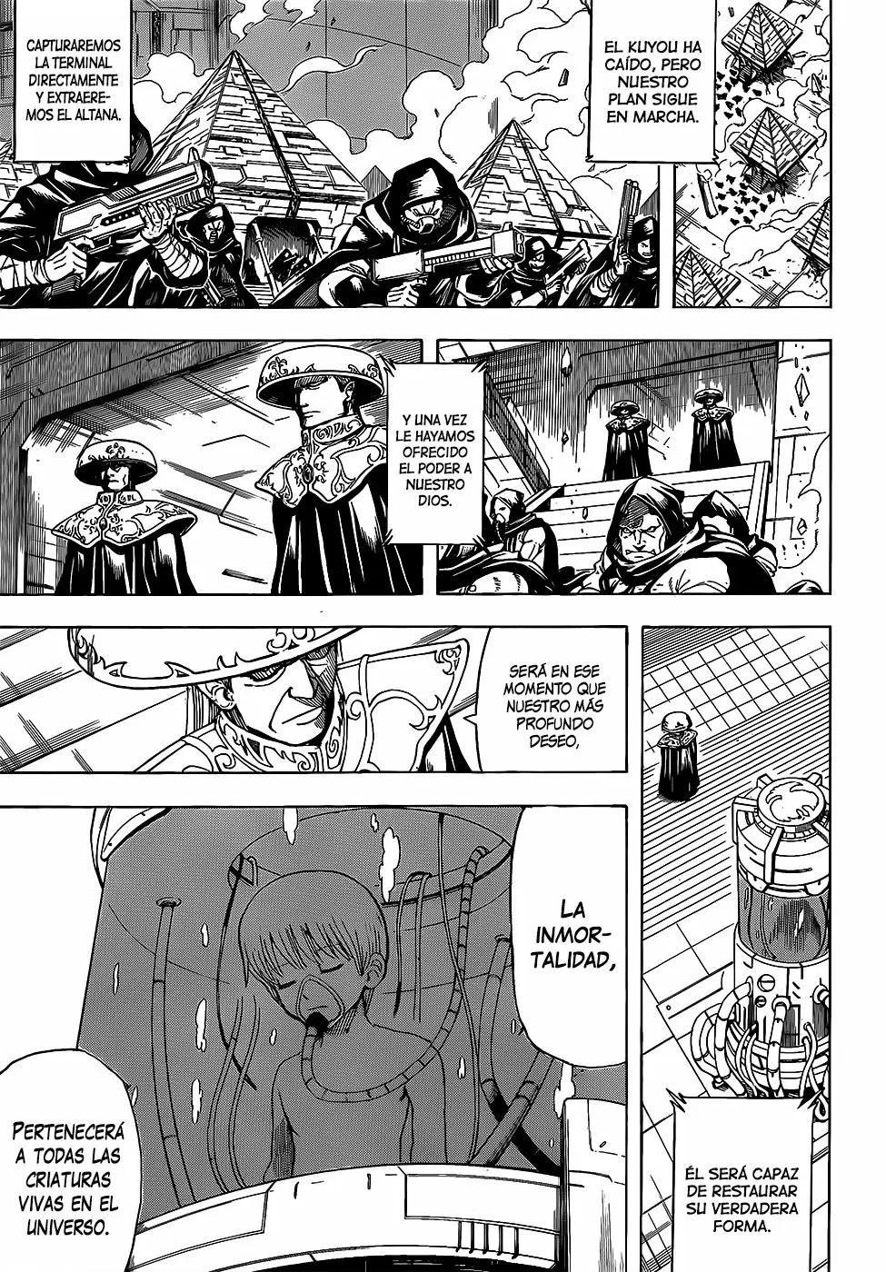Gintama capítulo 696, página 9