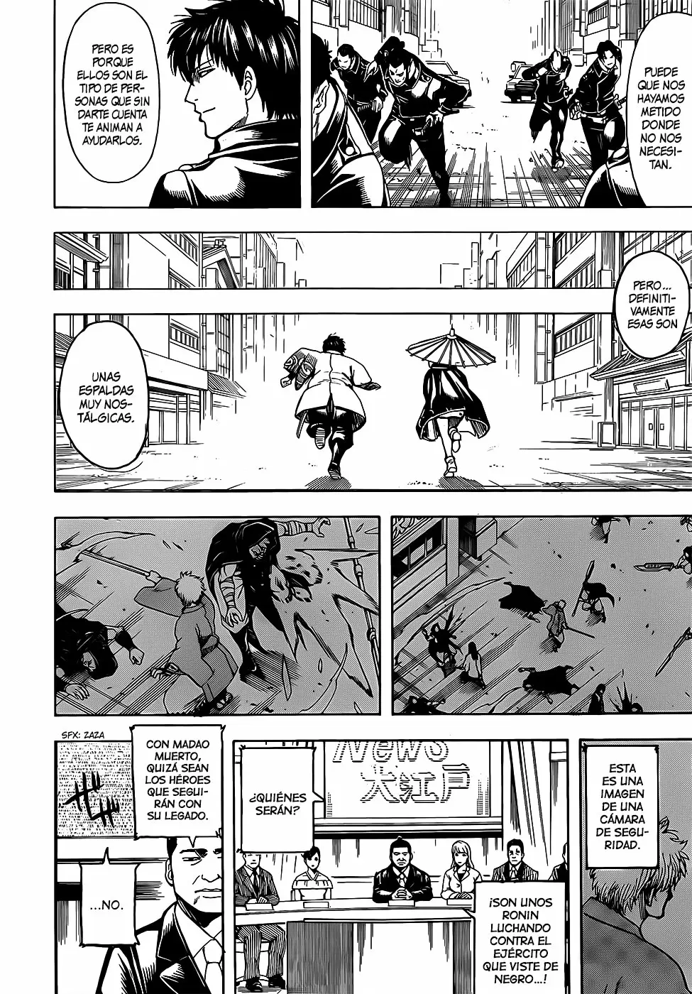 Gintama capítulo 696, página 14