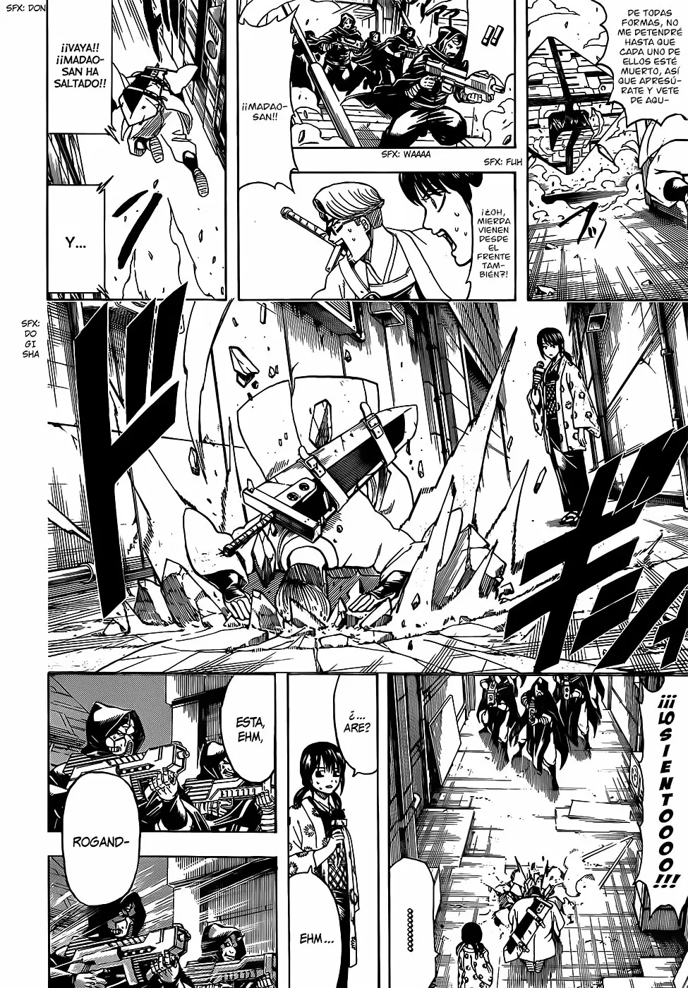 Gintama capítulo 696, página 16