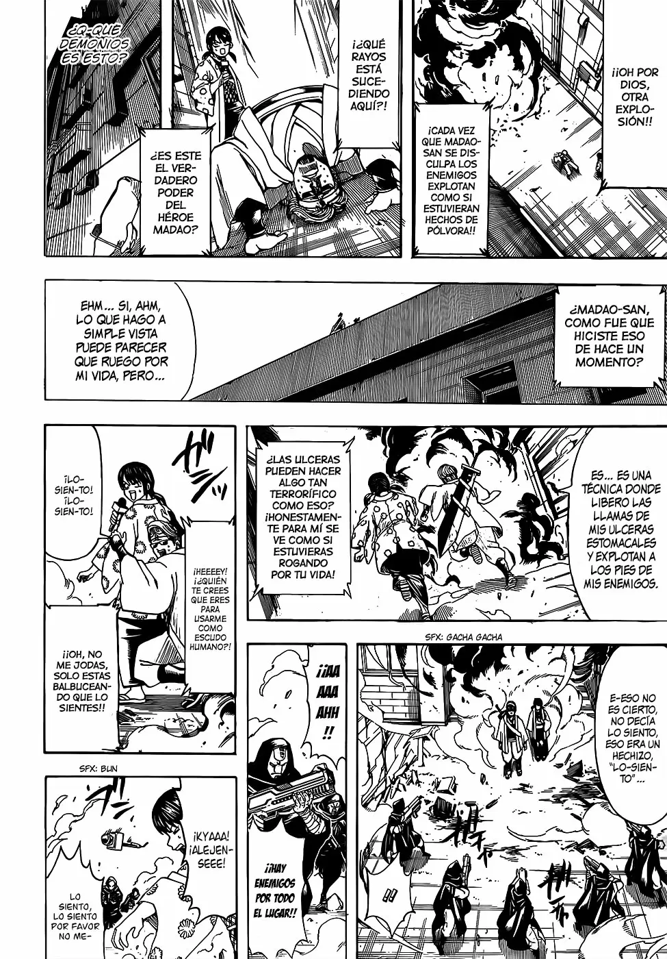 Gintama capítulo 696, página 18