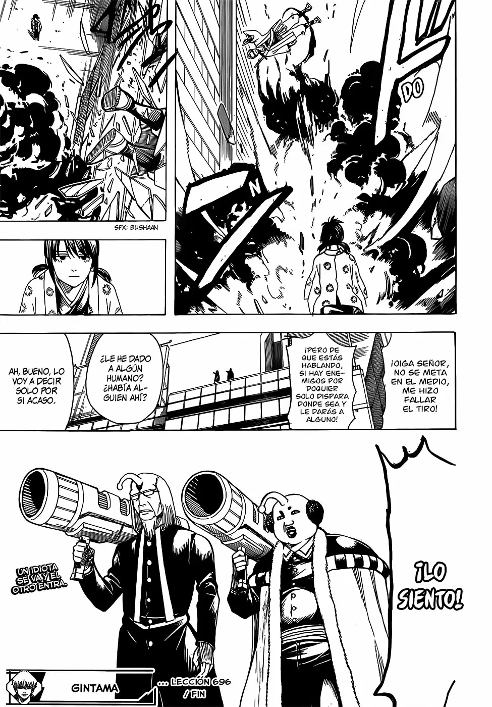Gintama capítulo 696, página 21