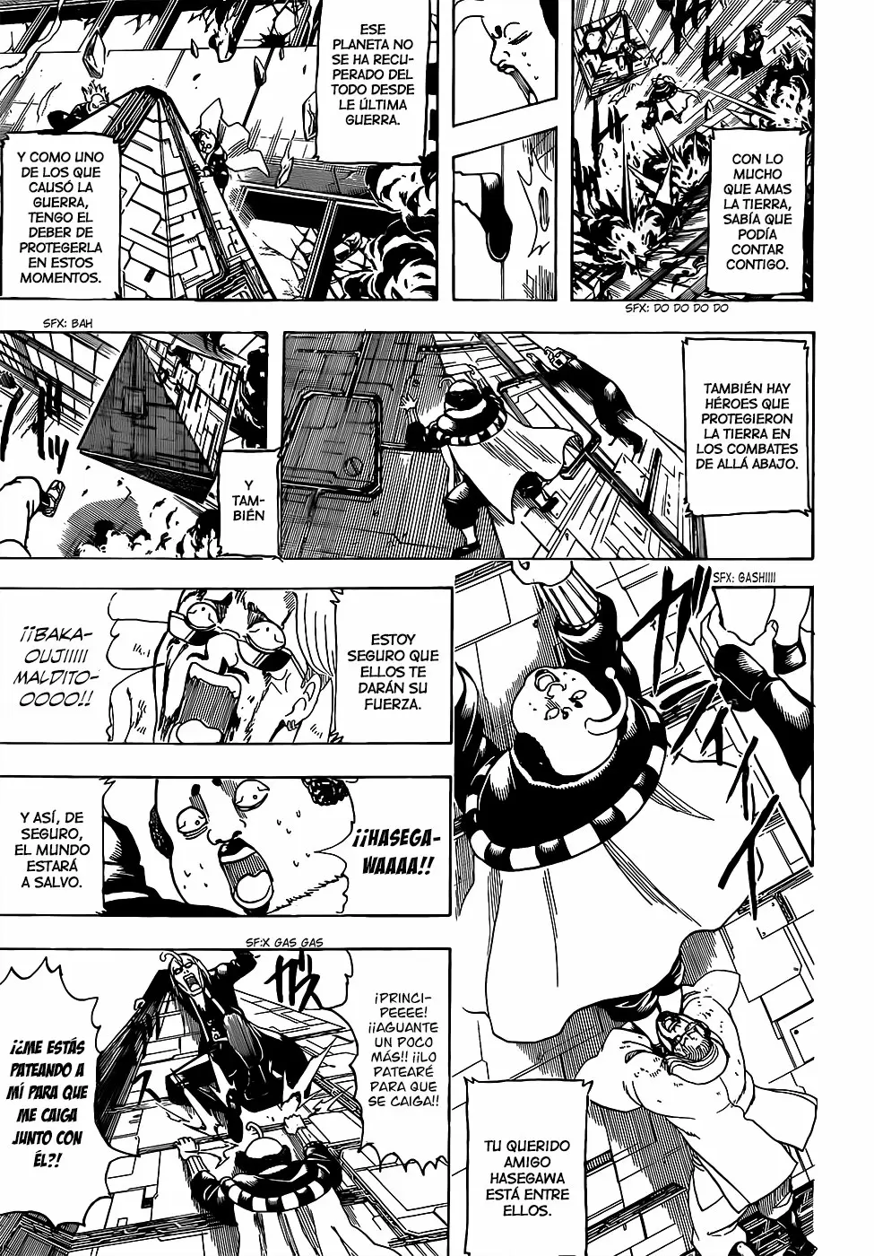 Gintama capítulo 697, página 11