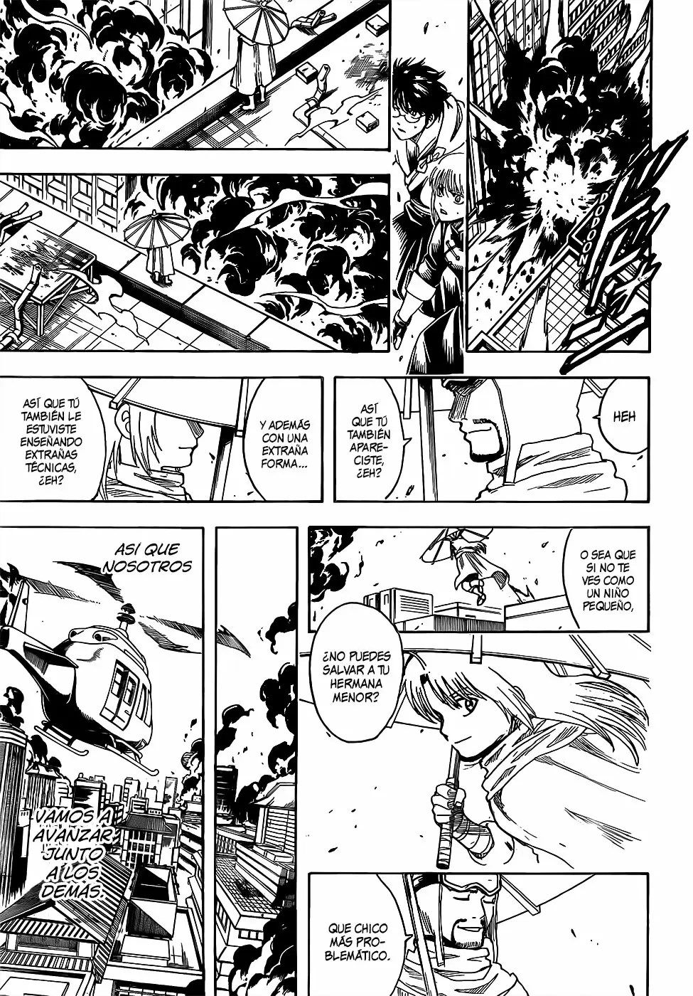 Gintama capítulo 698, página 17
