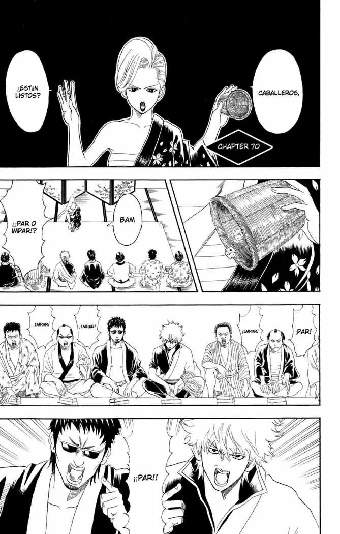 Gintama capítulo 70, página 1