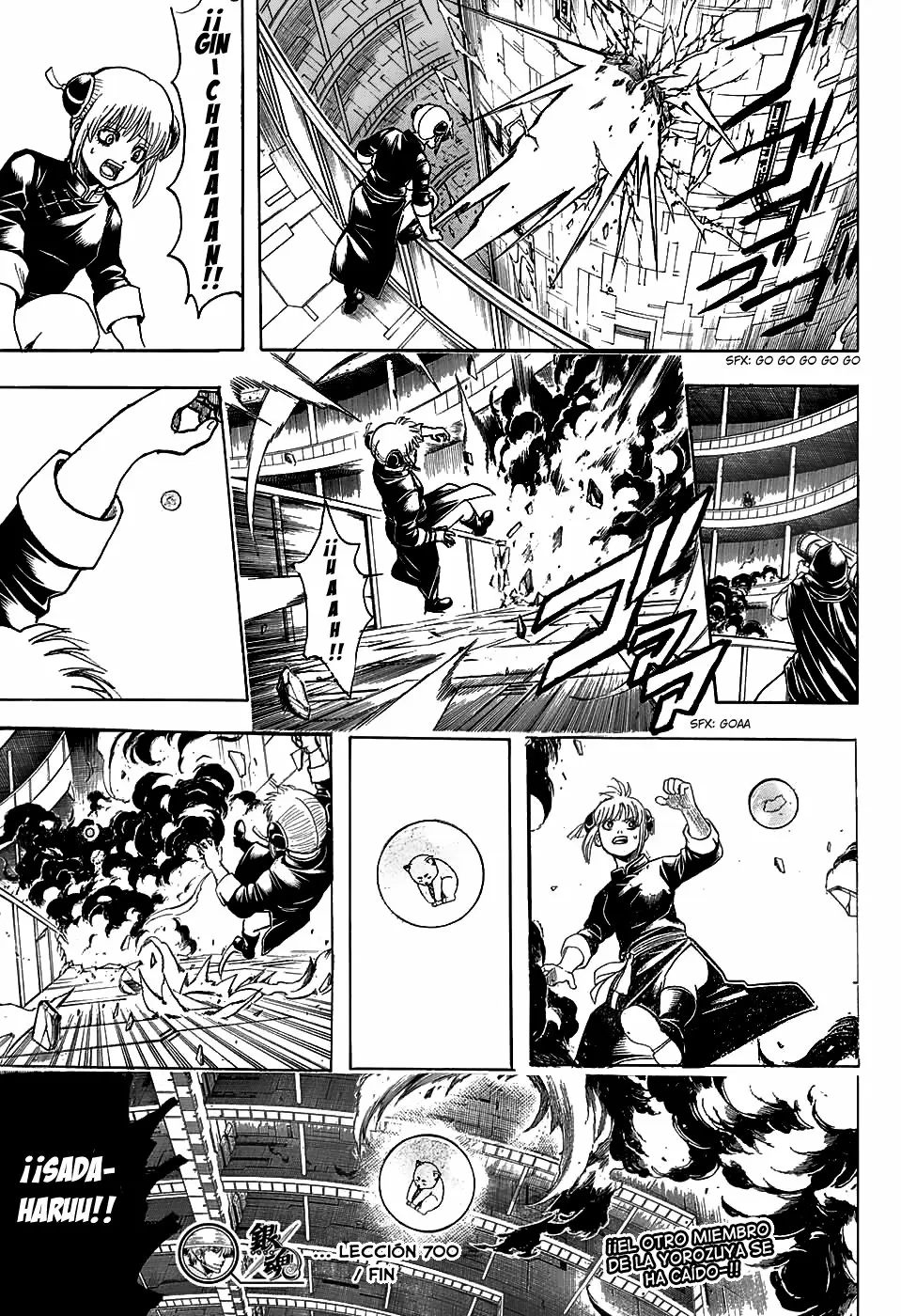 Gintama capítulo 700, página 55