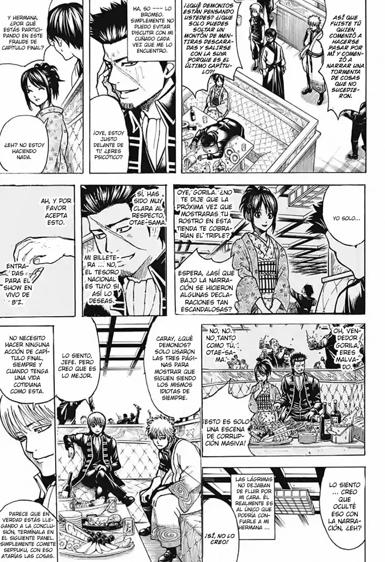 Gintama capítulo 704, página 40