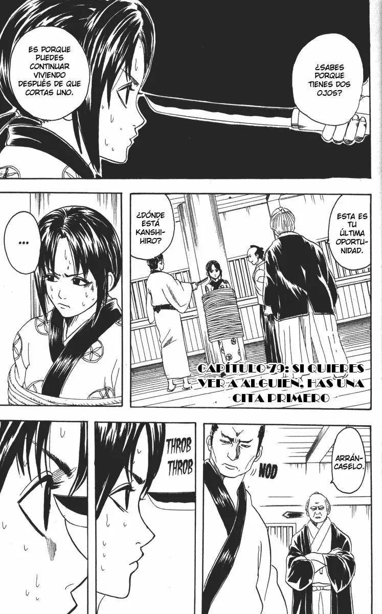 Gintama capítulo 79, página 1
