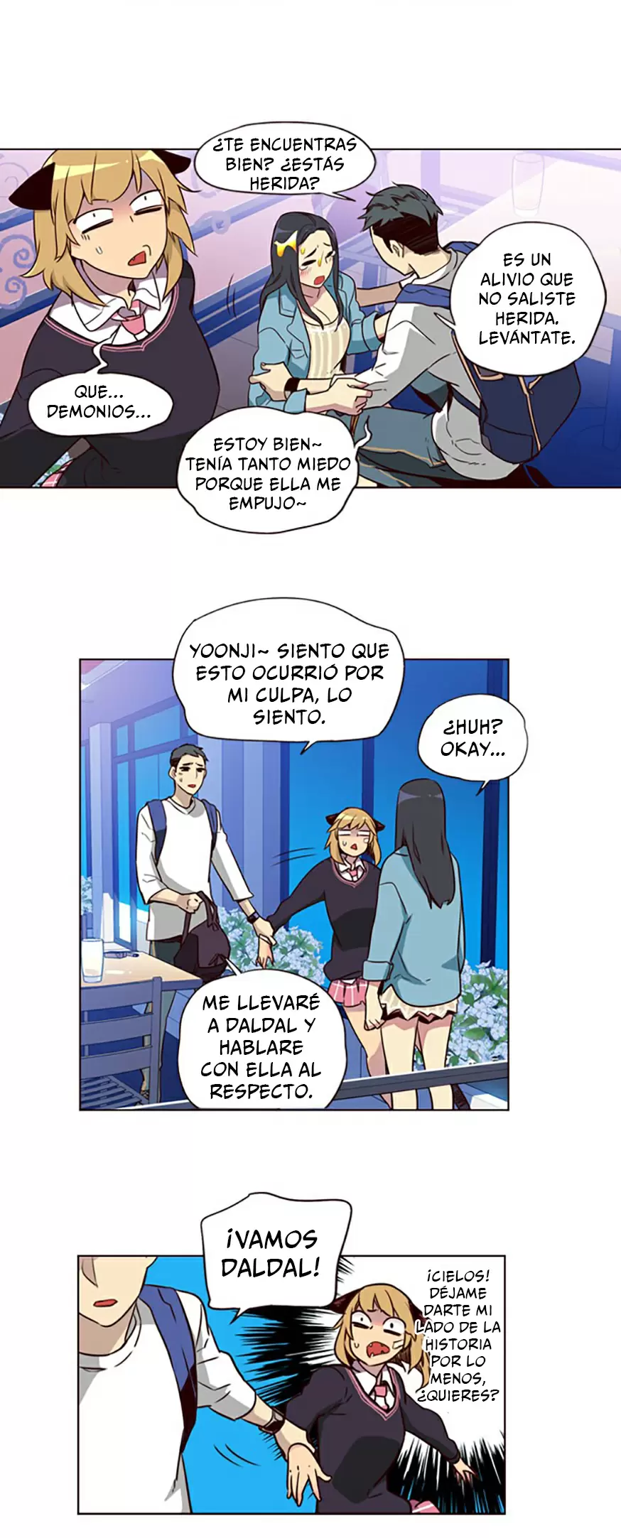 Girls of the Wild's capítulo 188, página 19