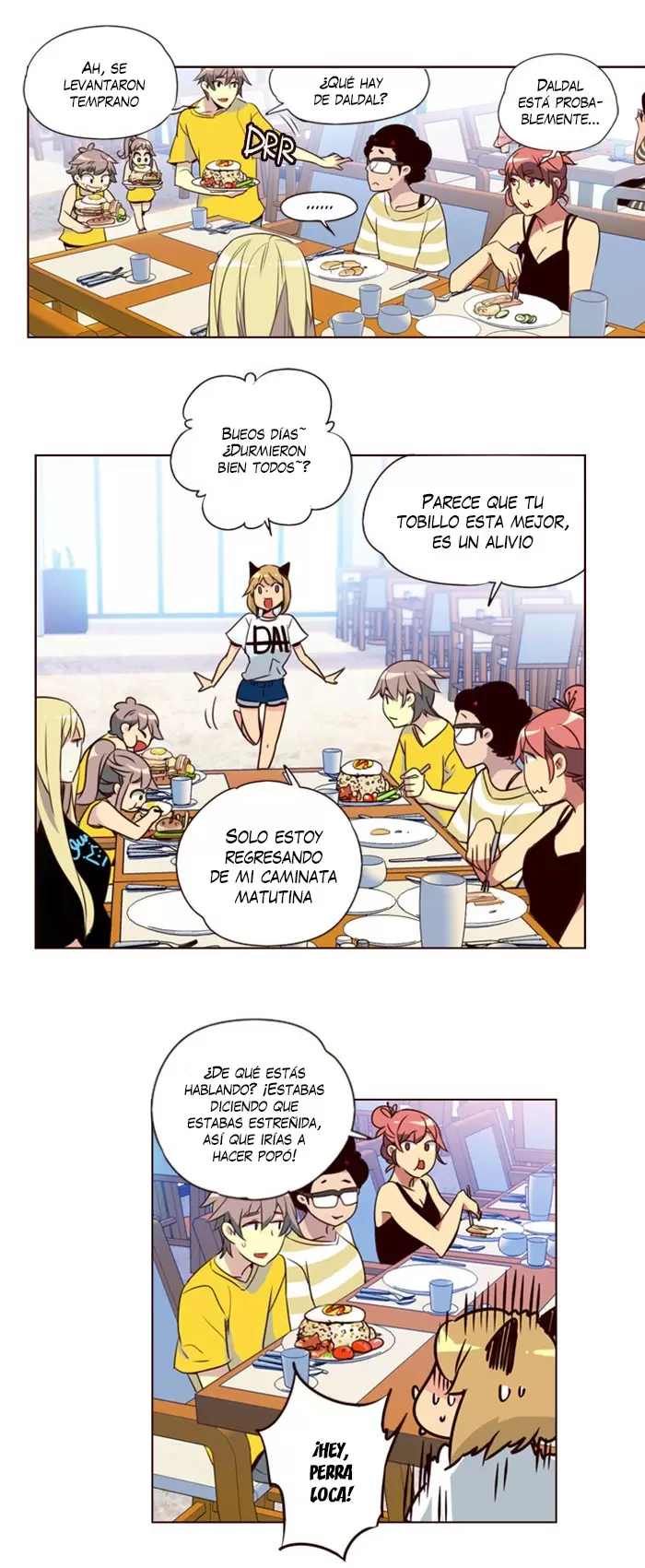 Girls of the Wild's capítulo 207, página 8