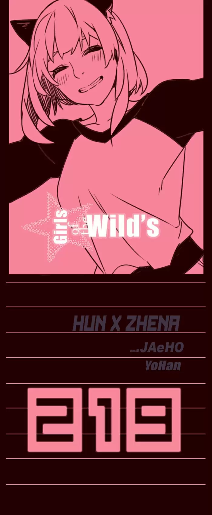 Girls of the Wild's capítulo 219, página 5