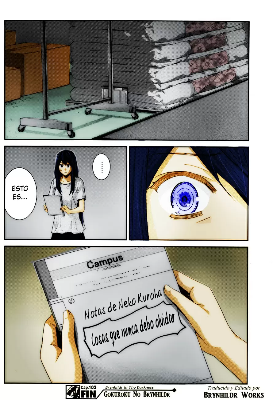Gokukoku no Brynhildr capítulo 102, página 18