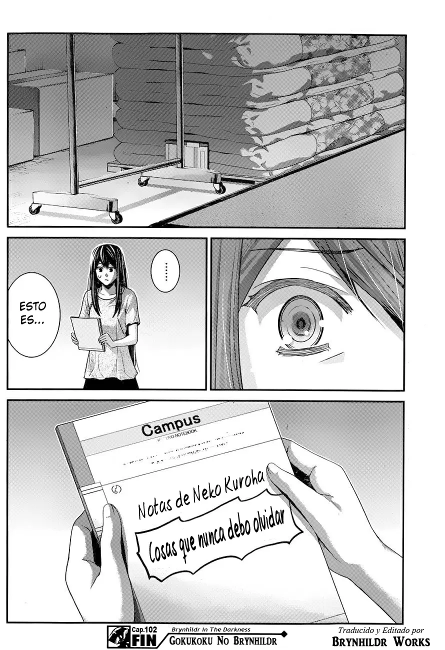 Gokukoku no Brynhildr capítulo 102, página 19