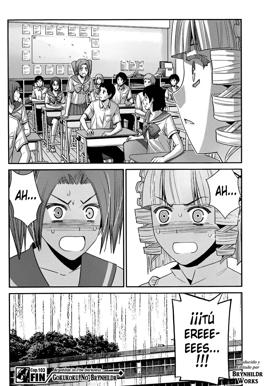 Gokukoku no Brynhildr capítulo 103, página 19