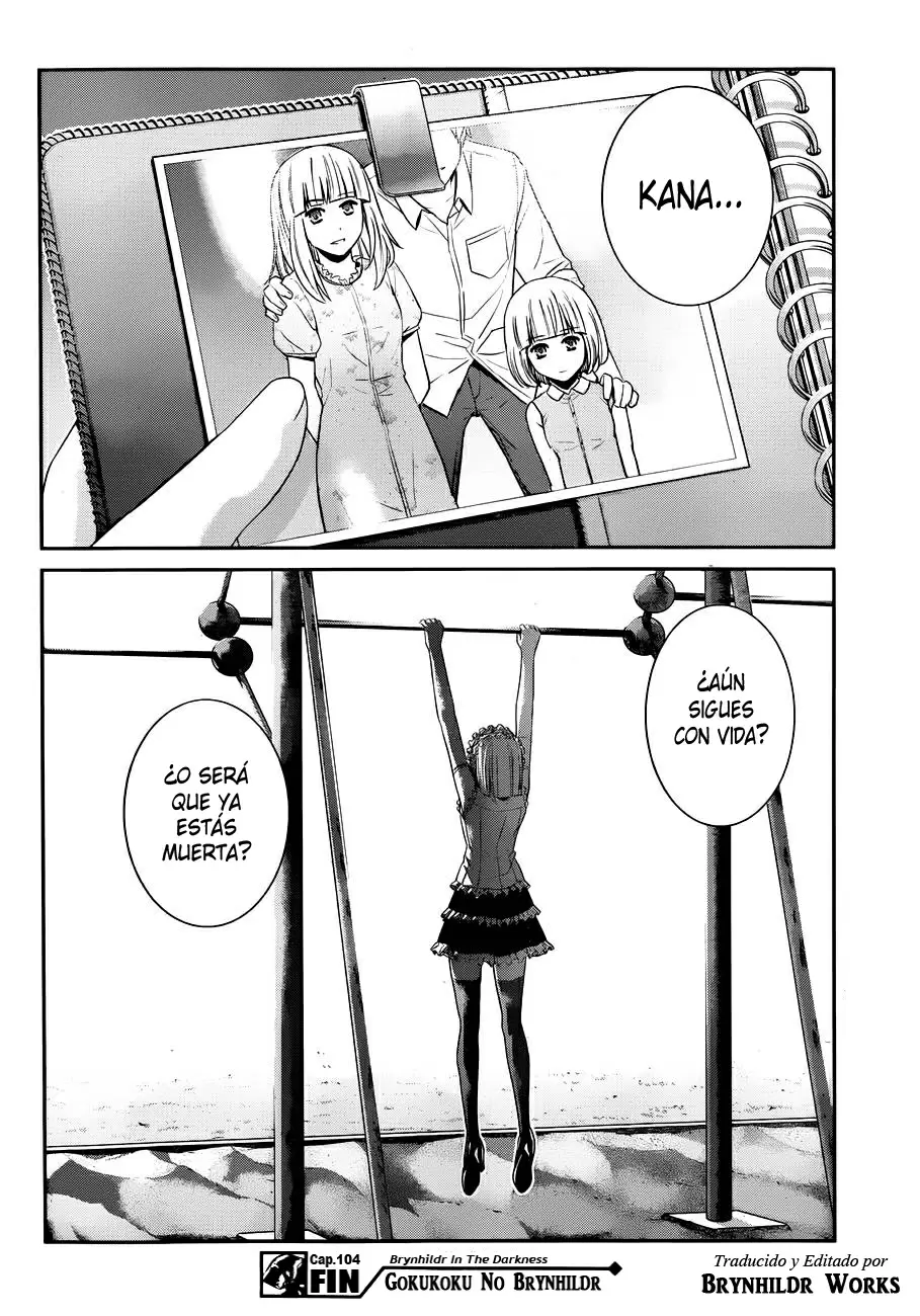 Gokukoku no Brynhildr capítulo 104, página 19