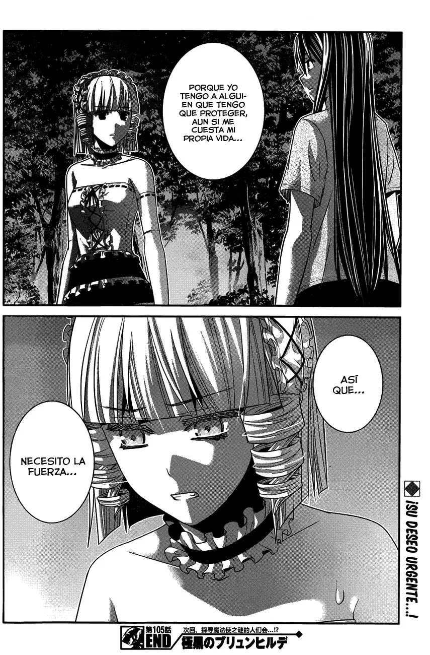 Gokukoku no Brynhildr capítulo 105, página 21